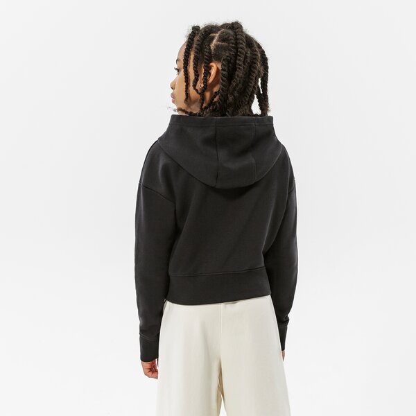 Детски суичър NIKE СУИТЧЪР С КАЧУЛКА G NSW AIR FT CROP HOODIE GIRL dm8372-010 цвят черен
