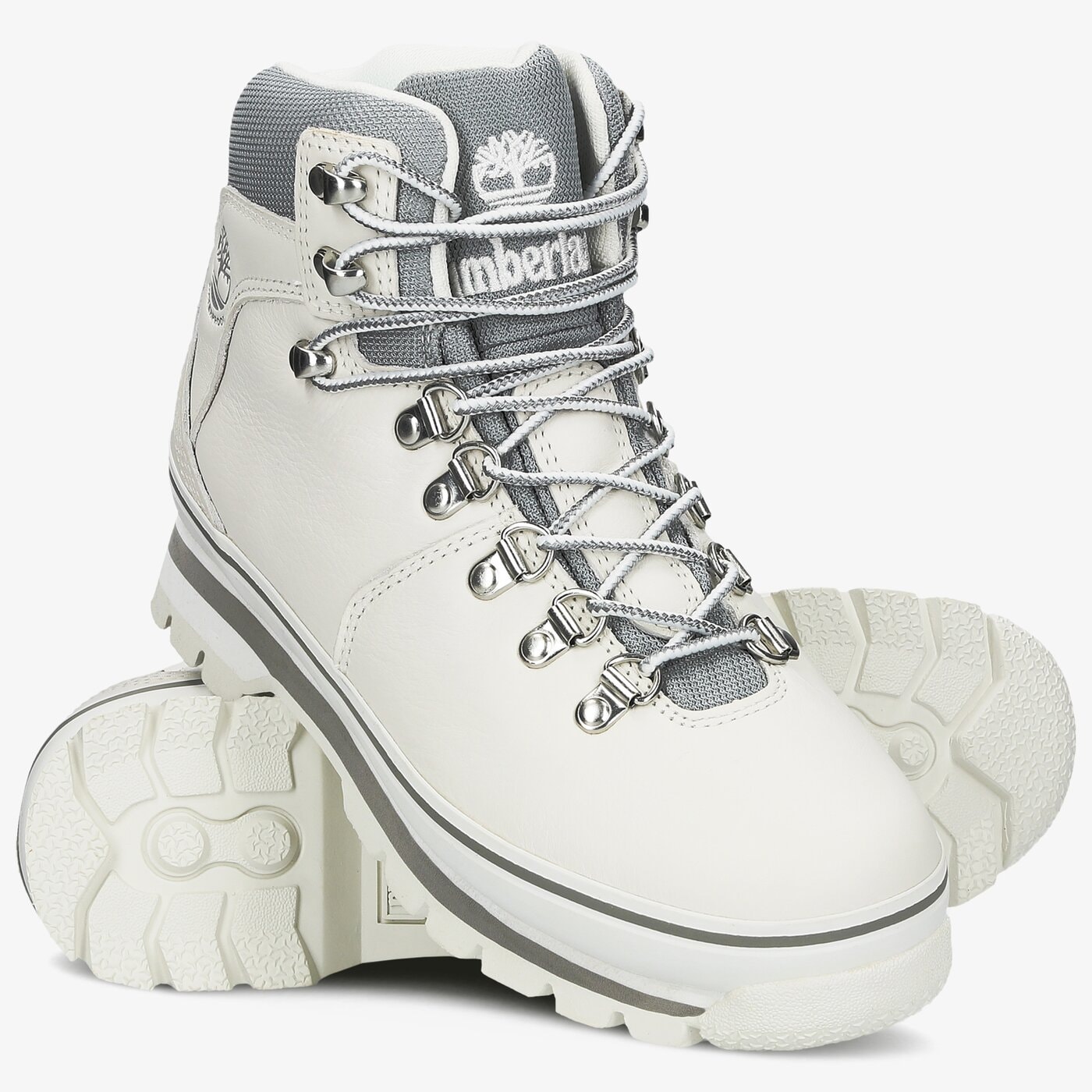 Дамски зимни обувки TIMBERLAND EURO HIKER F/L WP BOOT tb0a2engl771 цвят бял