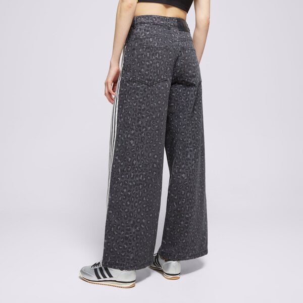 Дамски панталони ADIDAS ПАНТАЛОНИ DNM LOOSE PANTS ka2679 цвят черен