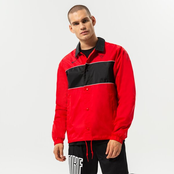 Мъжко преходно яке NIKE ЯКЕ CHI M NK JKT LTWT CTS NBA dn8793-657 цвят бордо