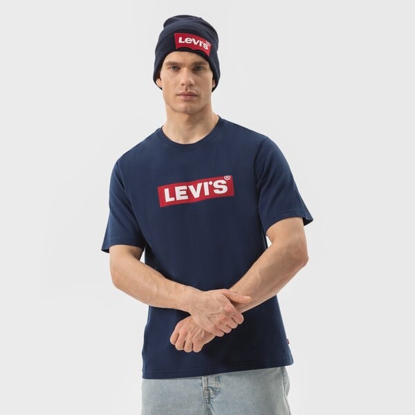 Мъжка тениска LEVI'S ТЕНИСКА SS RELAXED FIT TEE 16143-0436 цвят тъмносин