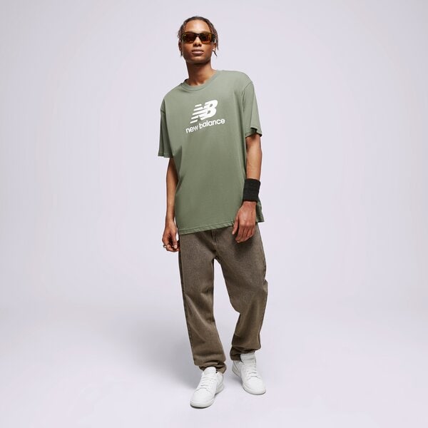 Мъжка тениска NEW BALANCE ТЕНИСКА NB ESSENTIALS LOGO TEE mt31541don цвят каки