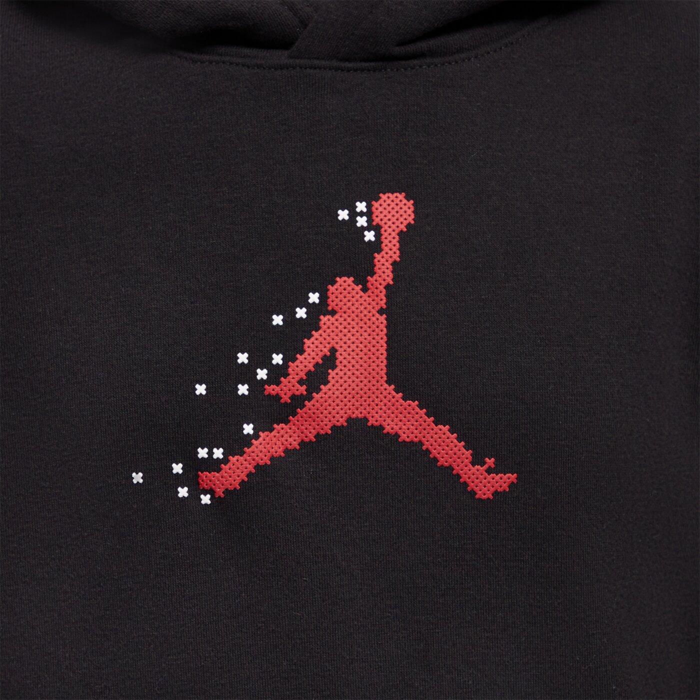 Детски суичър JORDAN СУИТЧЪР С КАЧУЛКА MJ ESSENTIALS MEMBER BOY 95c722-023 цвят черен