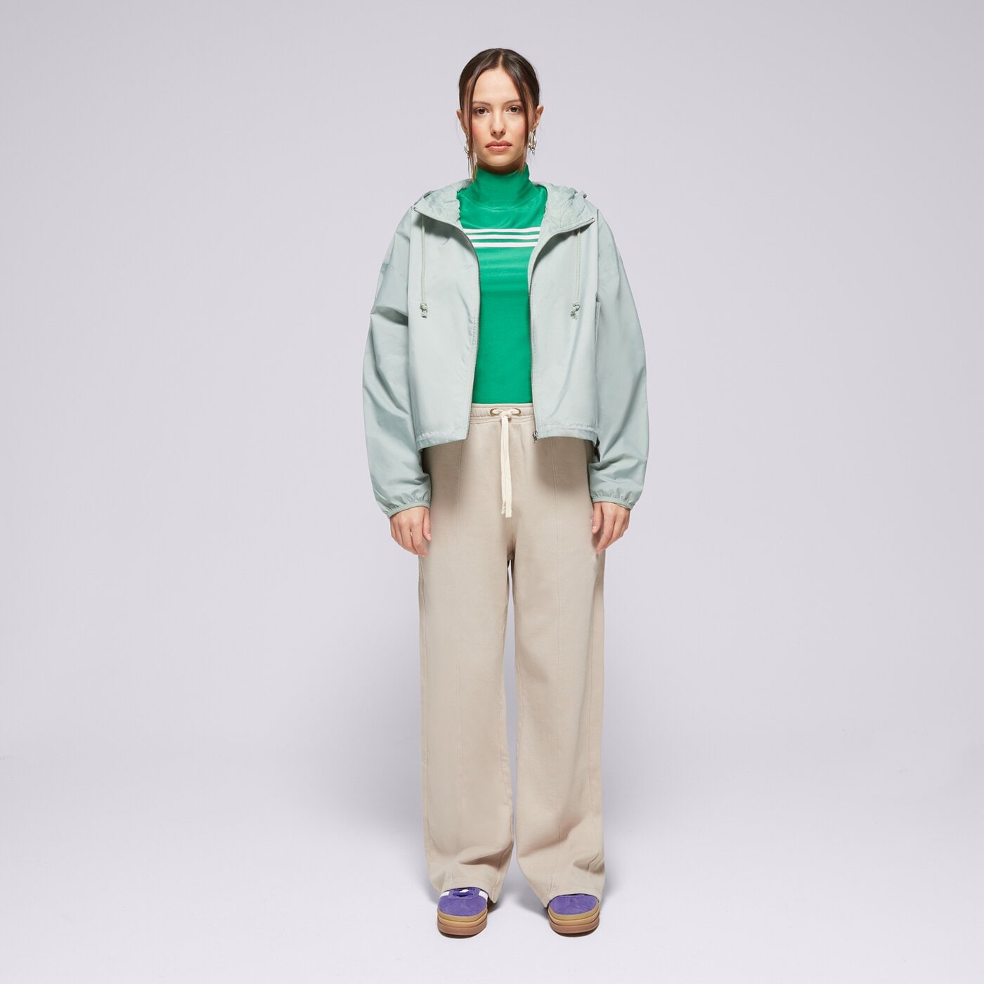 Дамско преходно яке VANS ЯКЕ MTE THEO WINDBREAKER vn000hjhcjl1 цвят мента