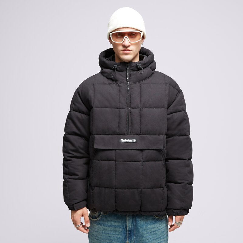 TIMBERLAND ЯКЕ ЗИМНО PU PUFFER ANORAK BLACK