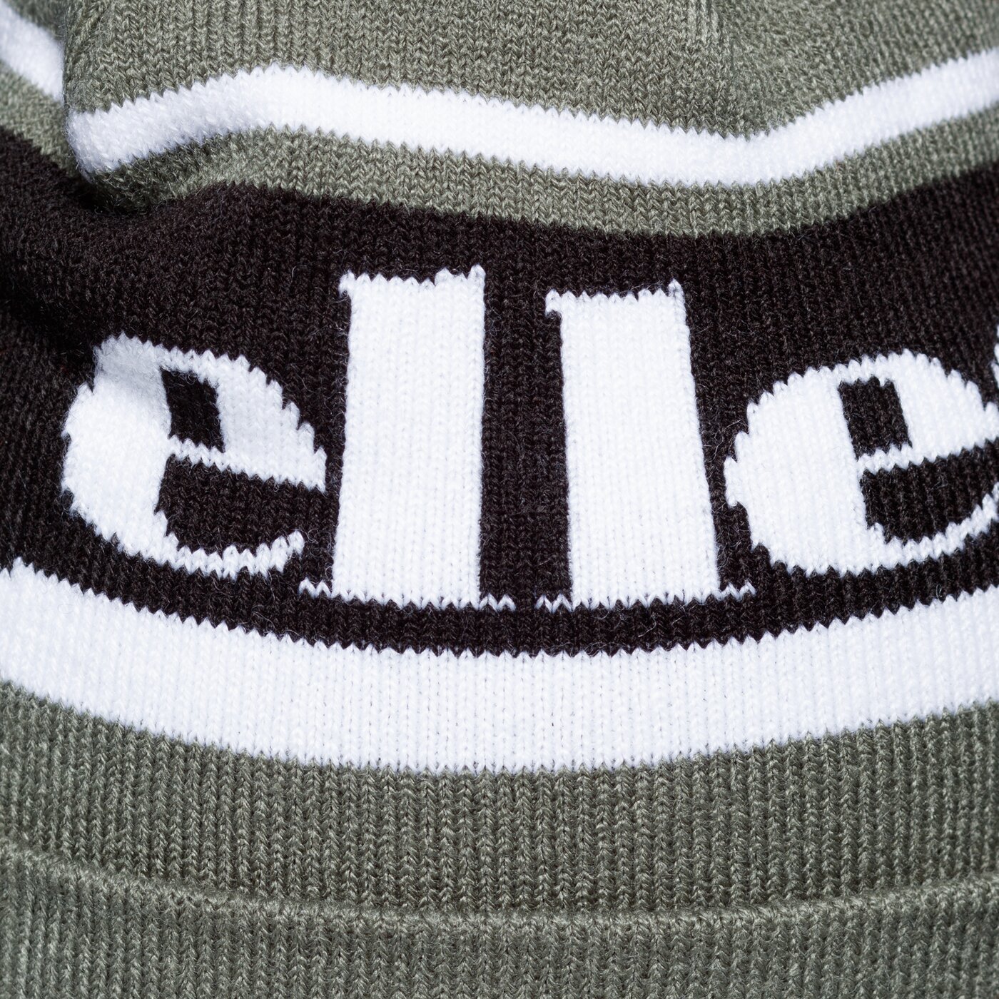 Дамска зимна шапка ELLESSE ЗИМНА ШАПКА PAJO POM POM BEANIE DGREEN sala2096502 цвят каки