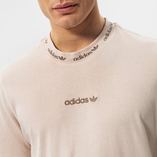 Мъжка тениска ADIDAS ТЕНИСКА TREFOIL LINEAR RIB TEE hm2658 цвят бежов