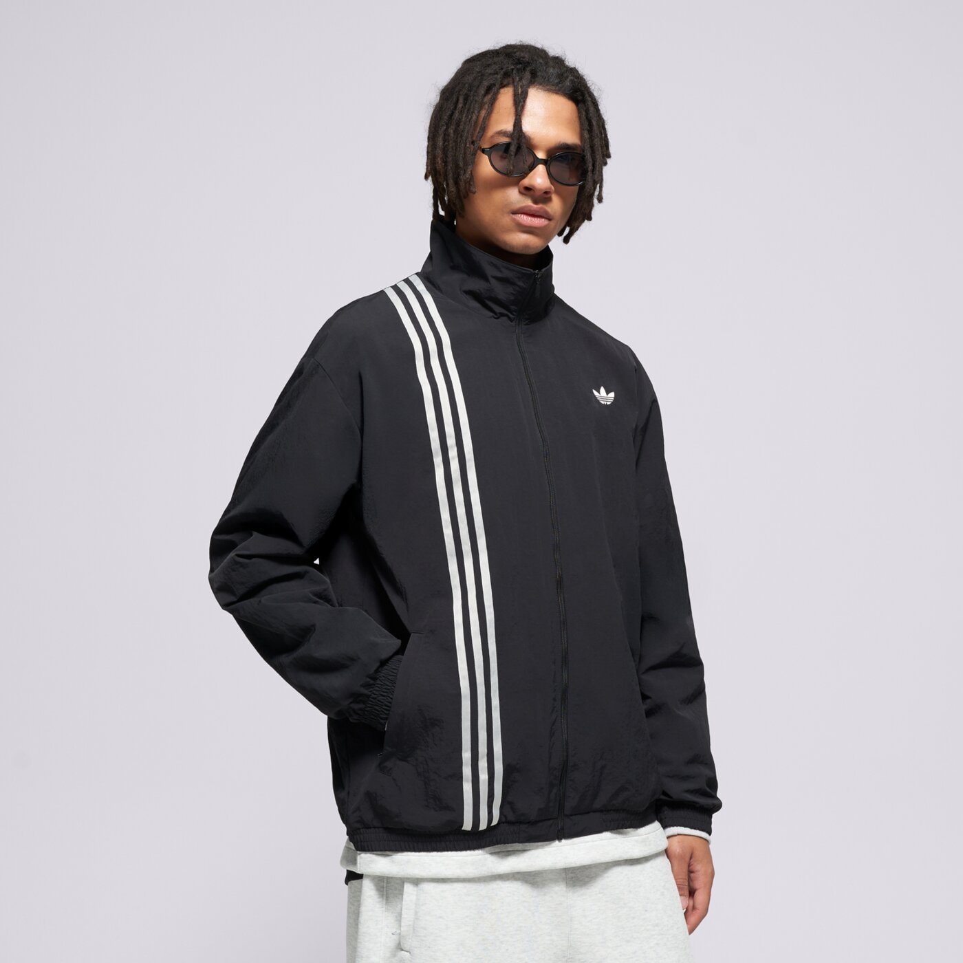 Мъжки суичър ADIDAS СУИТЧЪР СЪС ЗАКОПЧАВАНЕ FIREBIRD TT jv9882 цвят черен