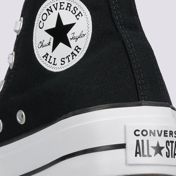 Дамски маратонки CONVERSE CHUCK TAYLOR ALL STAR LIFT 560845c цвят черен