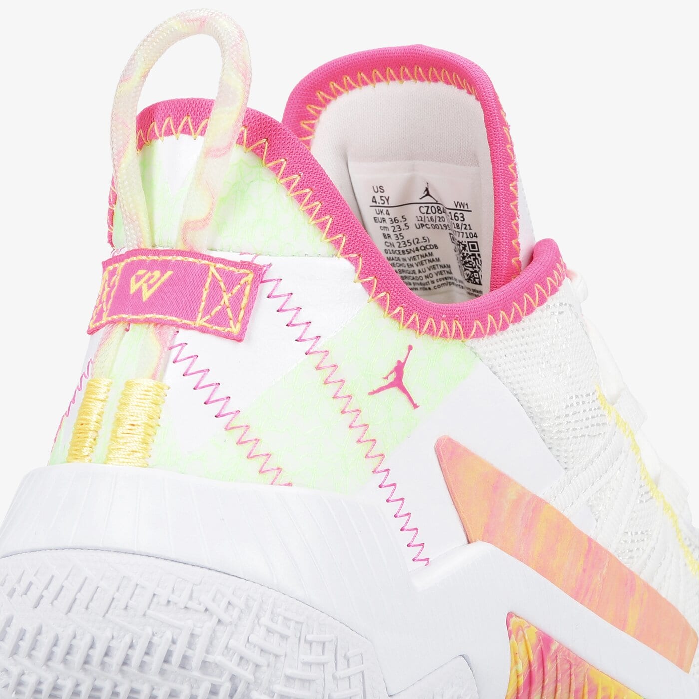 Детски маратонки JORDAN ONE TAKE II cz0840-163 цвят бял