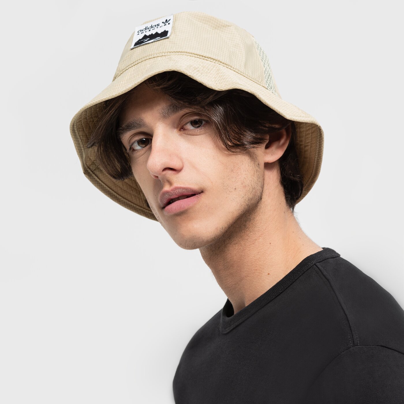  ADIDAS ИДИОТКА ADV BUCKET CAP hd9762 цвят бежов