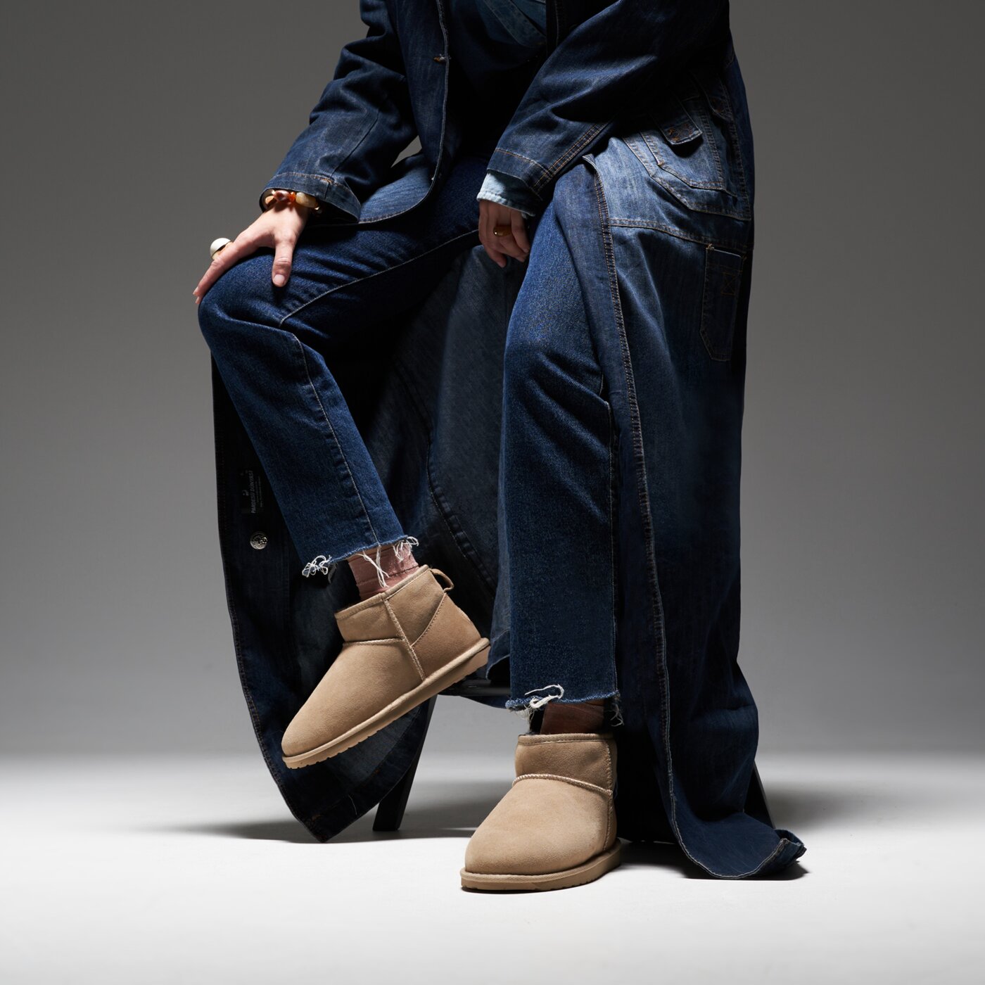 Дамски кежуал EMU AUSTRALIA STINGER MICRO w10937sand цвят кремав