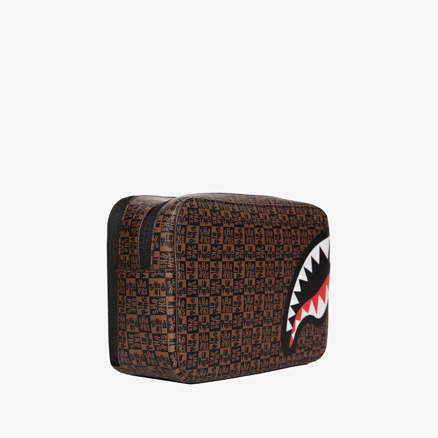 Дамски сак SPRAYGROUND ЧАНТА SHARKS IN PARIS CHECK 910b4959nsz цвят кафяв