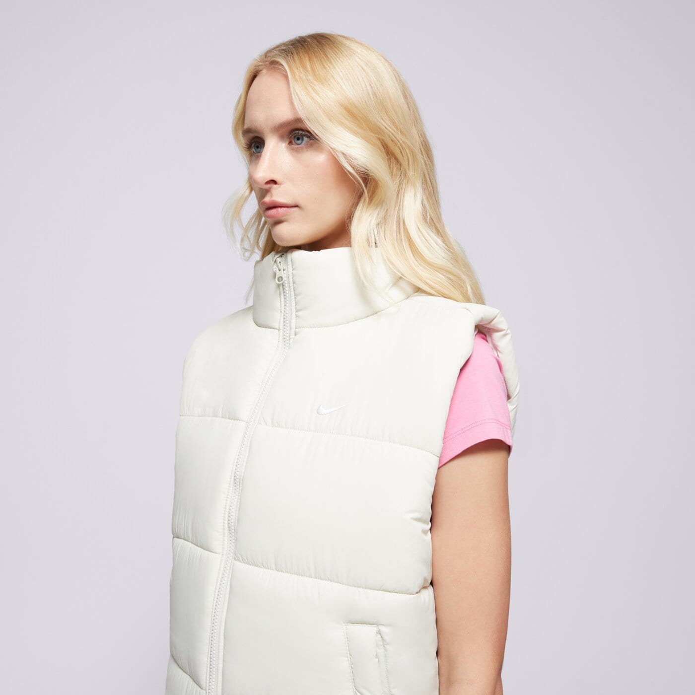  NIKE ЕЛЕК W NSW TF SYNFL NK CLSC VEST fz5922-072 цвят бежов