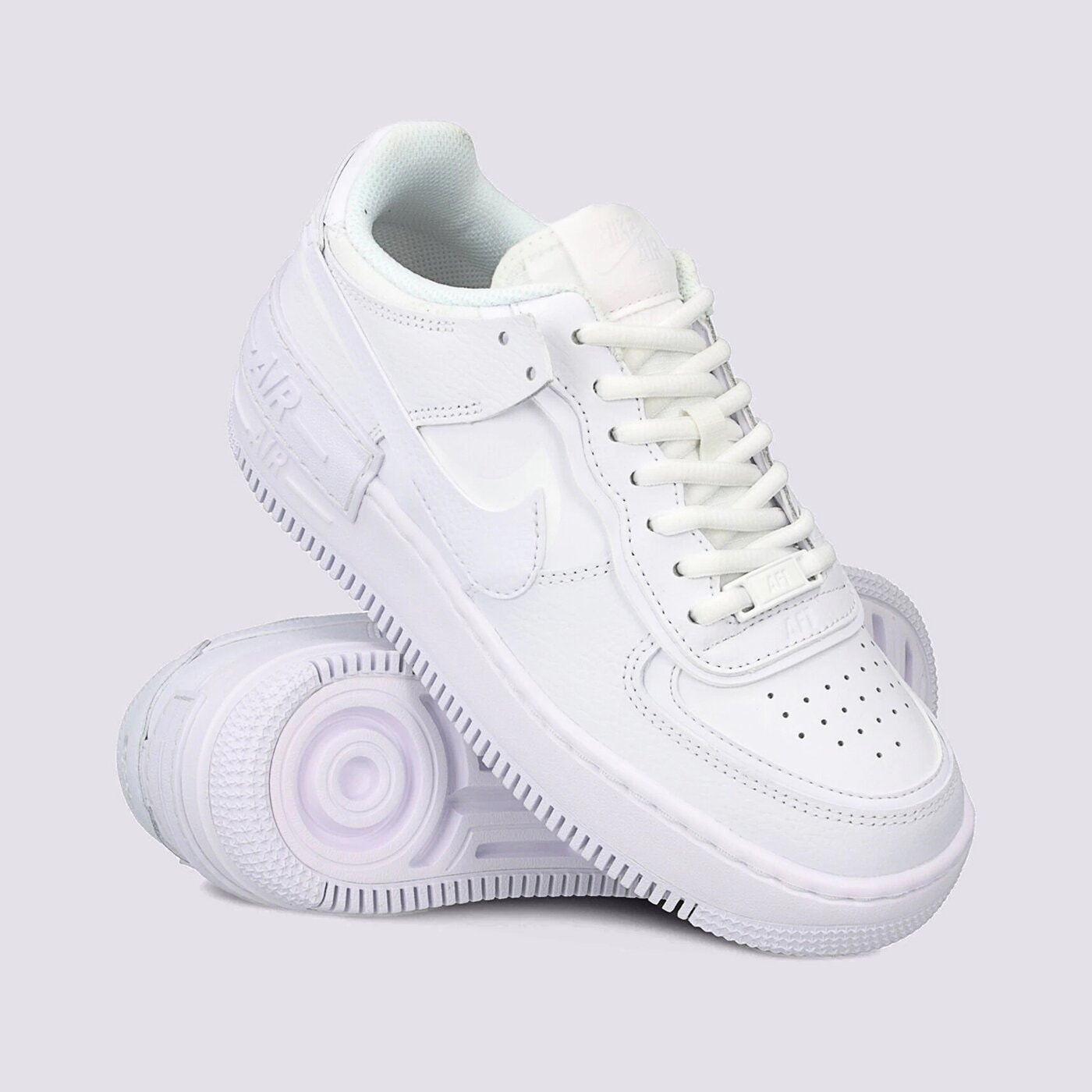 Дамски маратонки NIKE W AIR FORCE 1 SHADOW  ci0919-100 цвят бял