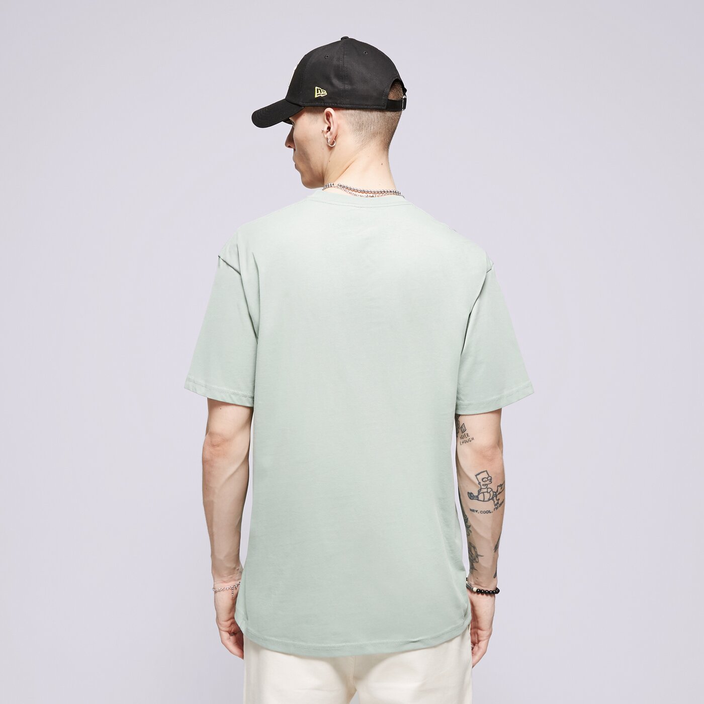 Мъжка тениска VANS ТЕНИСКА LEFT CHEST ICEBERG GREEN vn0a3czecjl1 цвят зелен
