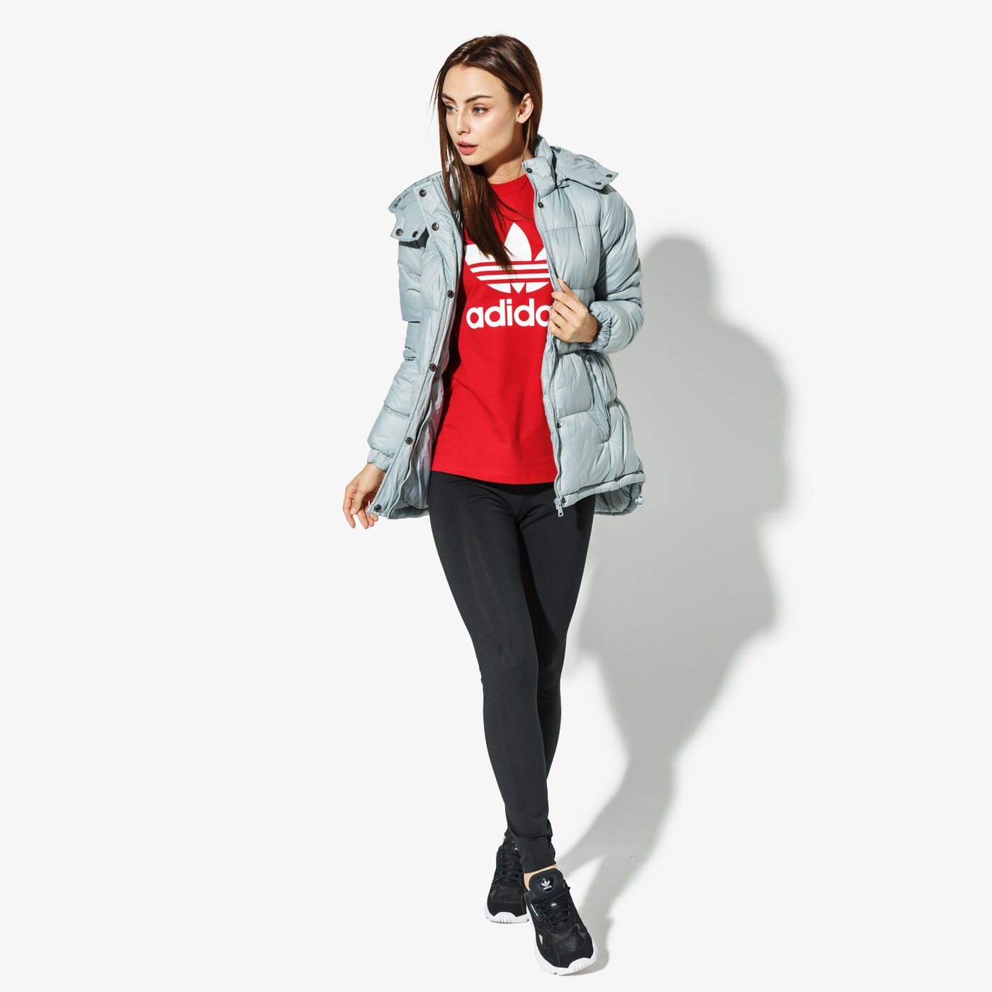 Дамско зимно яке CONFRONT ЯКЕ COBALT cf38kud17001 цвят сив