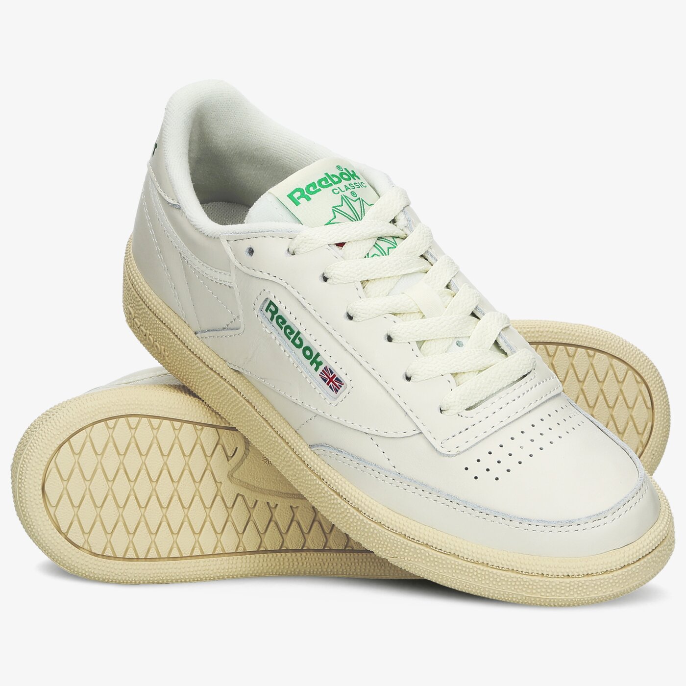 Дамски маратонки REEBOK CLUB C 85 bs8242 цвят бял