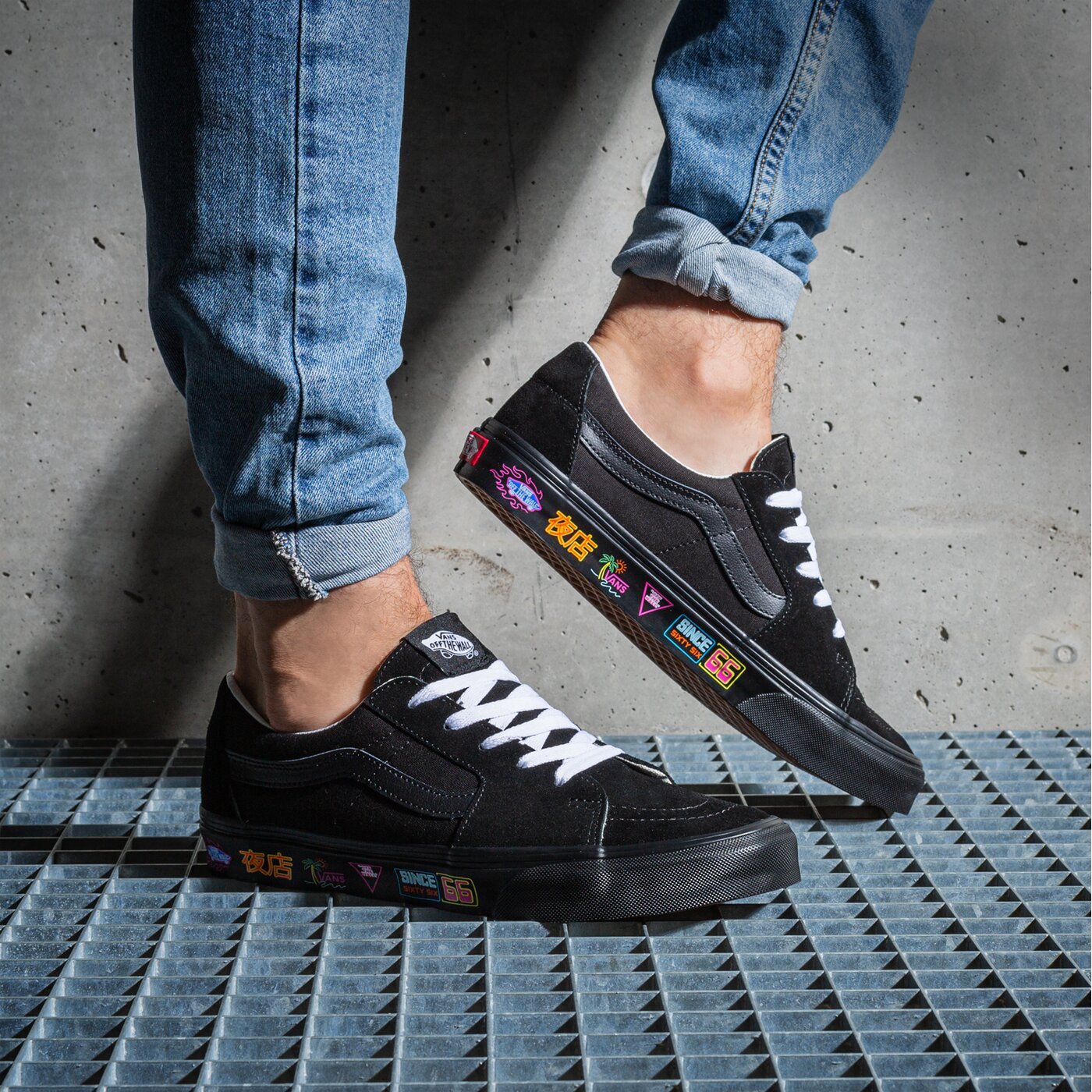 Мъжки маратонки VANS UA SK8-LOW vn0a4uukb0k1 цвят черен