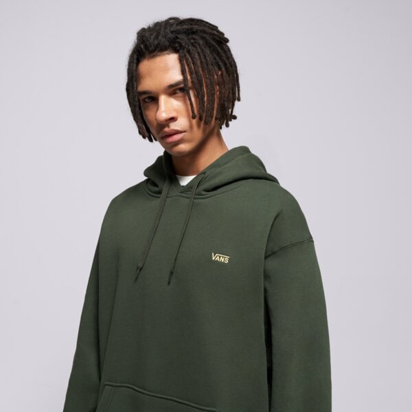 Мъжки суичър VANS СУИТЧЪР С КАЧУЛКА LEFT CHEST II LOOSE PO vn000p21emu1 цвят зелен
