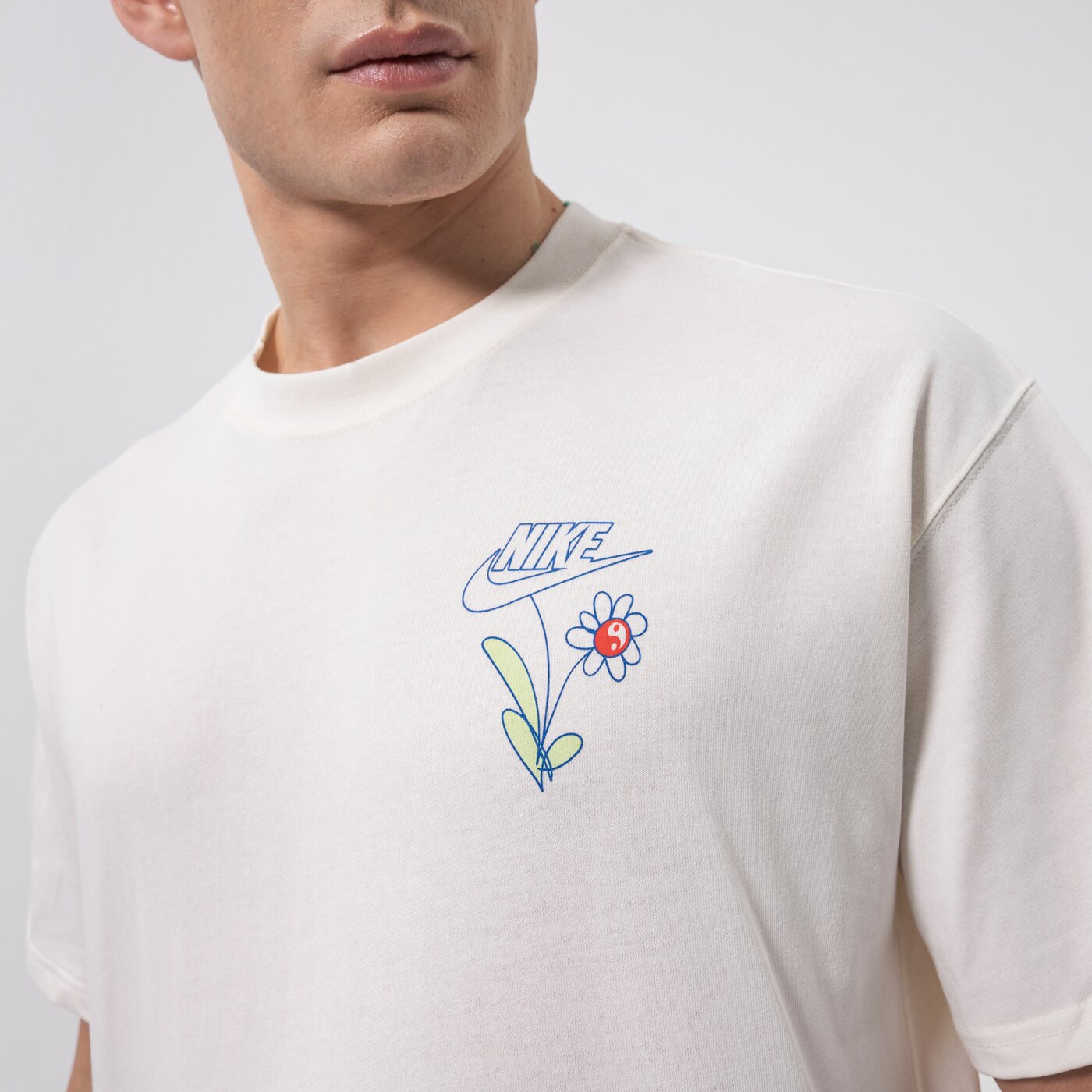 Мъжка тениска NIKE ТЕНИСКА M NSW M2Z TEE 1 dm2188-902 цвят бежов