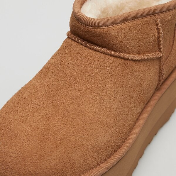 Дамски кежуал UGG CLASSIC ULTRA MINI PLATFORM 1135092-che цвят кафяв