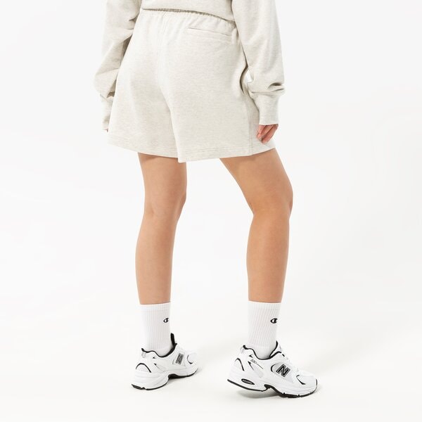 Мъжки къси панталони NEW BALANCE ШОРТИ NB ESSENTIALS UNI-SSENTIALS FLEECE SHORT us21500sah цвят сив