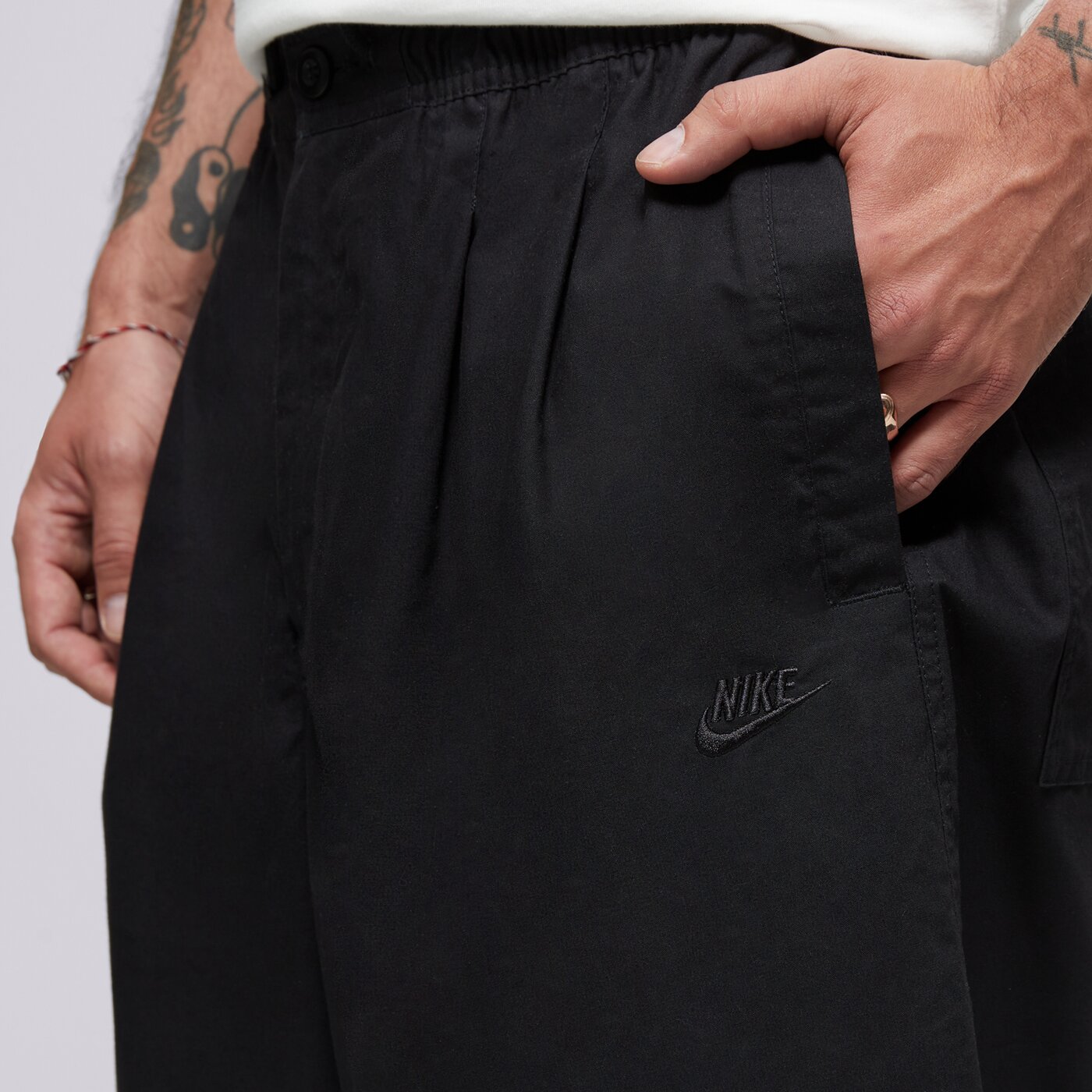 Мъжки къси панталони NIKE ШОРТИ M NK CLUB SEOUL SHORT OS hj2540-010 цвят черен