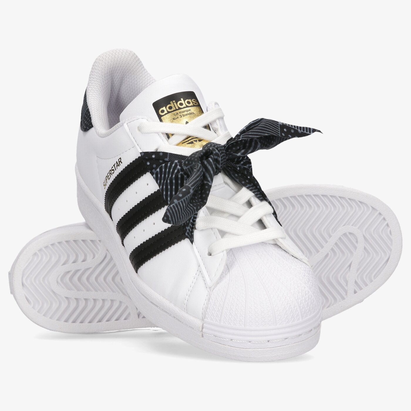 Детски маратонки ADIDAS SUPERSTARJ q47378 цвят бял