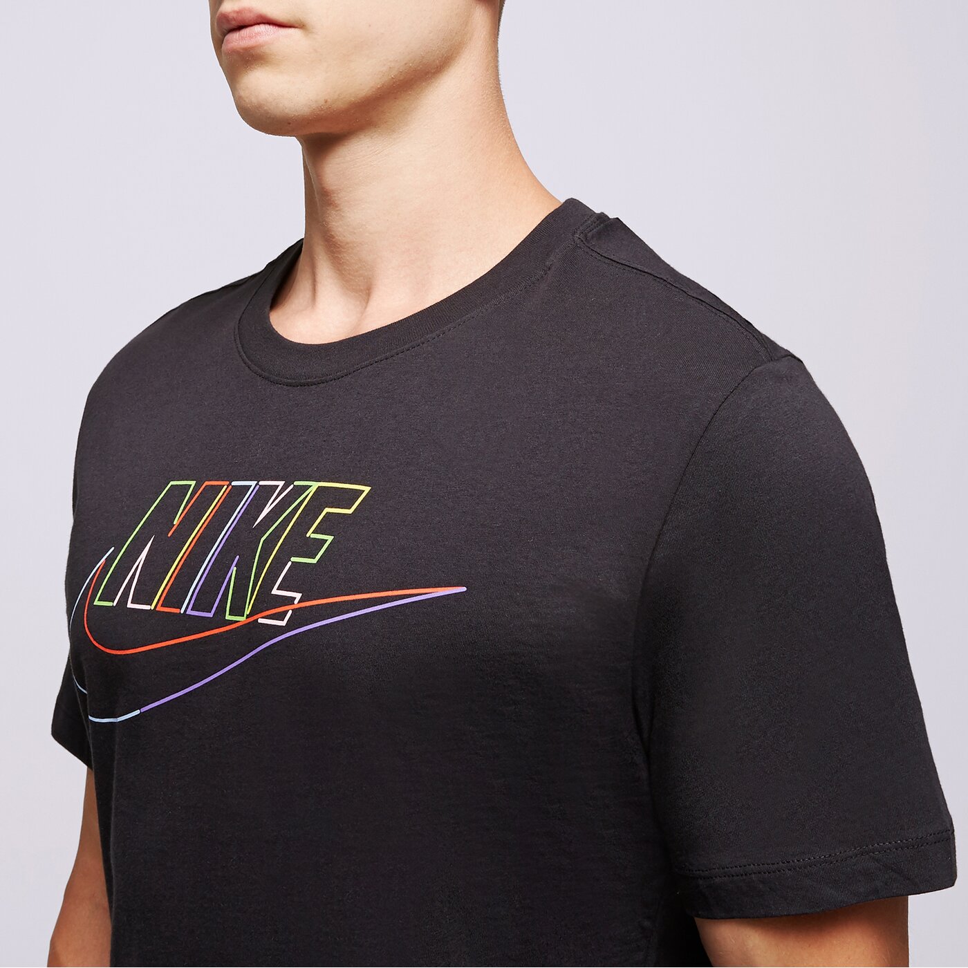 Мъжка тениска NIKE ТЕНИСКА M NSW TEE CLUB+ BRD PK HBR dz2871-010 цвят черен