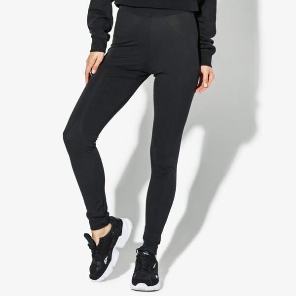 Дамски панталони ADIDAS КЛИН TREFOIL TIGHT ADICOLOR cw5076 цвят черен