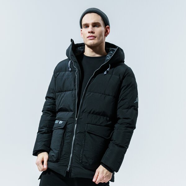 Мъжко зимно яке JORDAN ЯКЕ ЗИМНО M J DOWN PARKA ck6661-010 цвят черен