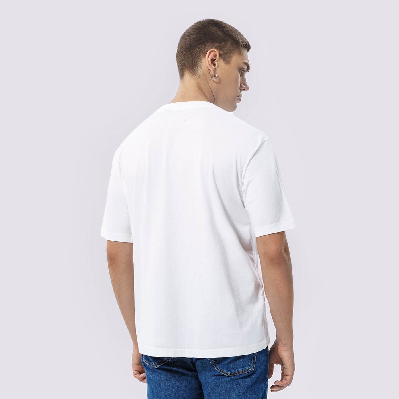 Мъжка тениска LEVI'S ТЕНИСКА SKATE GRAPHIC BOX TEE a1005-0001 цвят бял
