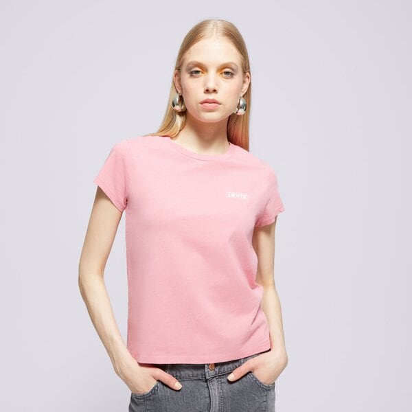 Дамска тениска LEVI'S ТЕНИСКА GRAPHIC AUTHENTIC TSHIRT PINKS a6126-0046 цвят розов