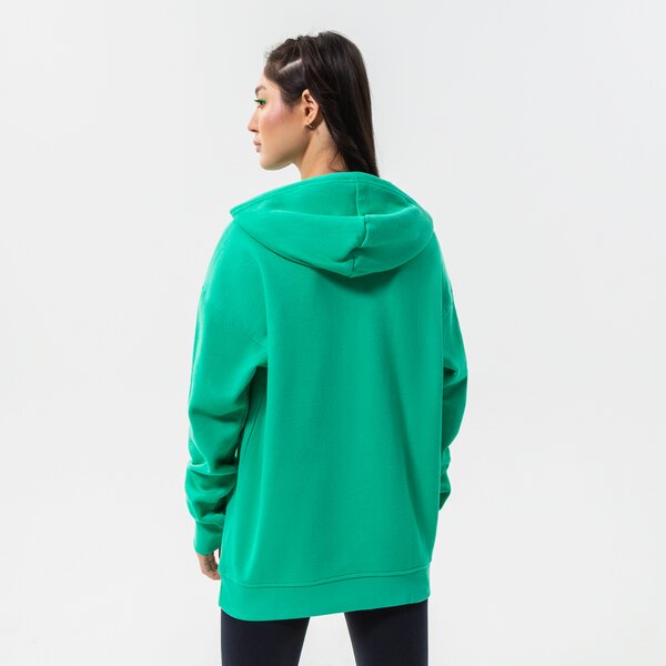 Дамски суичър ADIDAS СУИТЧЪР С КАЧУЛКА TRF HOODIE he6954 цвят зелен