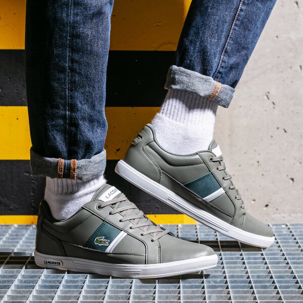 Мъжки маратонки LACOSTE EUROPA 0121 1 SMA 742sma0010255 цвят зелен