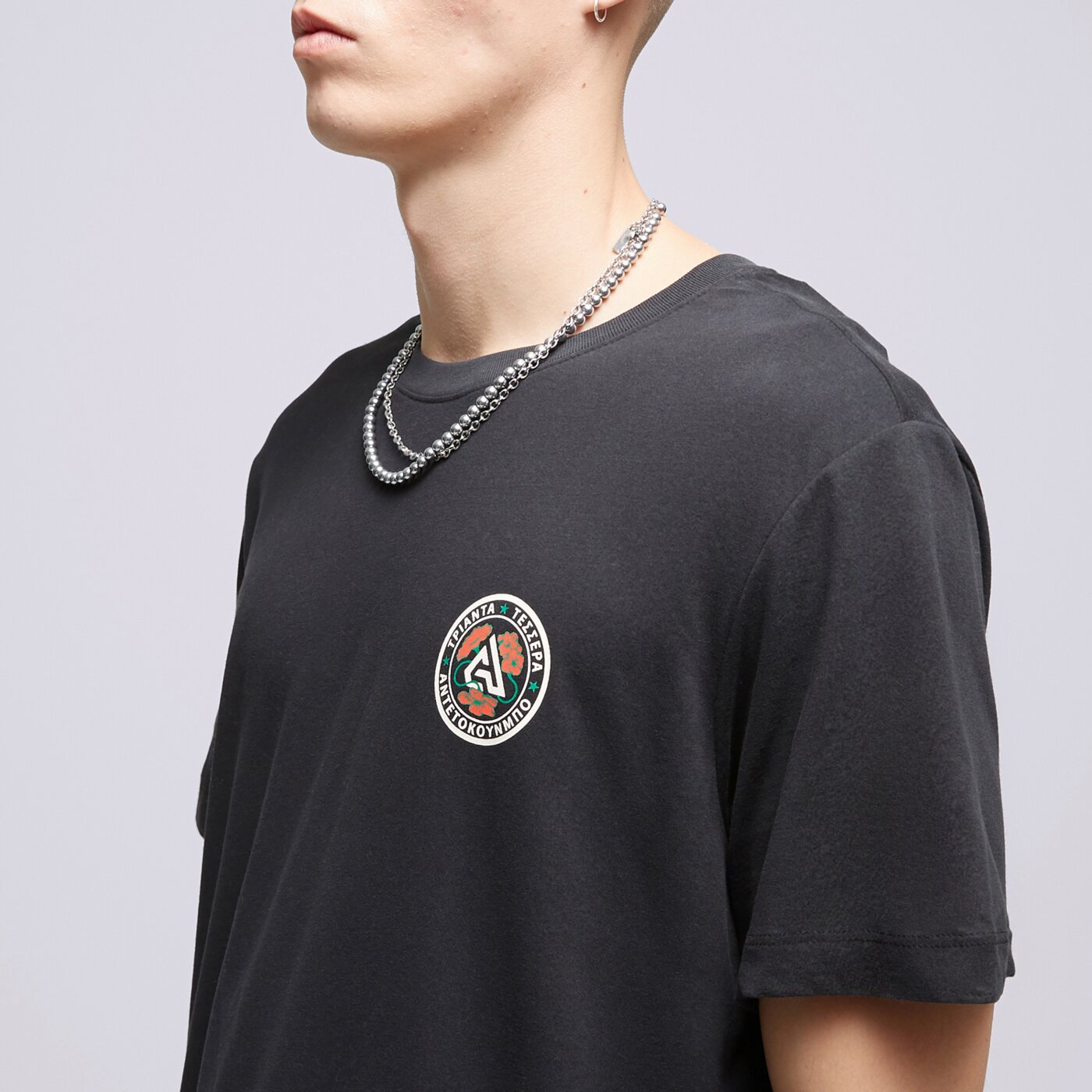 Мъжка тениска NIKE ТЕНИСКА GA M NK DF TEE FA23 NBA fj2316-010 цвят черен