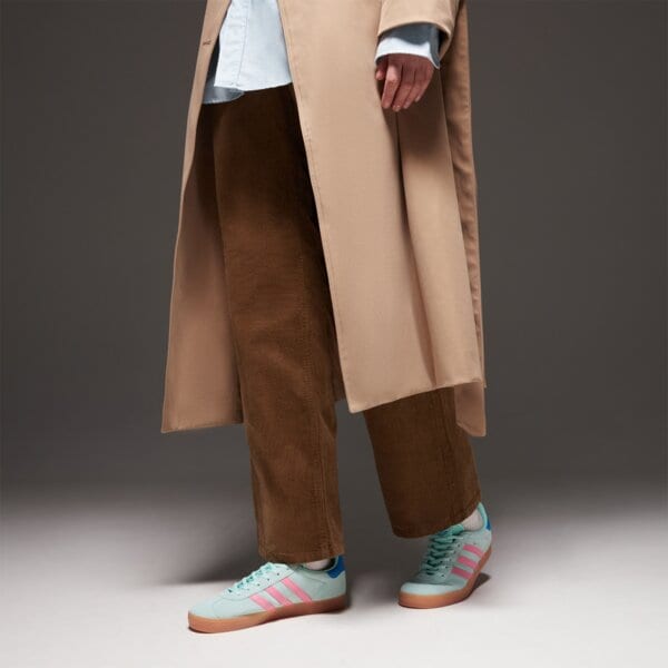 Детски маратонки ADIDAS GAZELLE J jp7125 цвят зелен