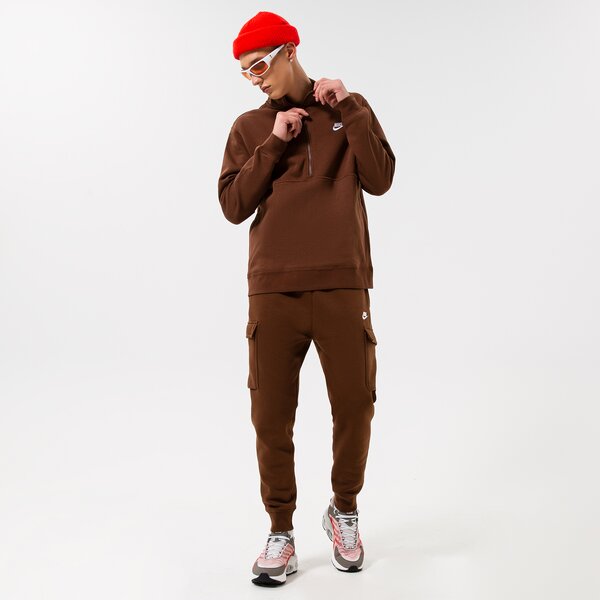 Мъжки панталони NIKE ПАНТАЛОНИ SPORTSWEAR CLUB FLEEC CARGO cd3129-259 цвят кафяв