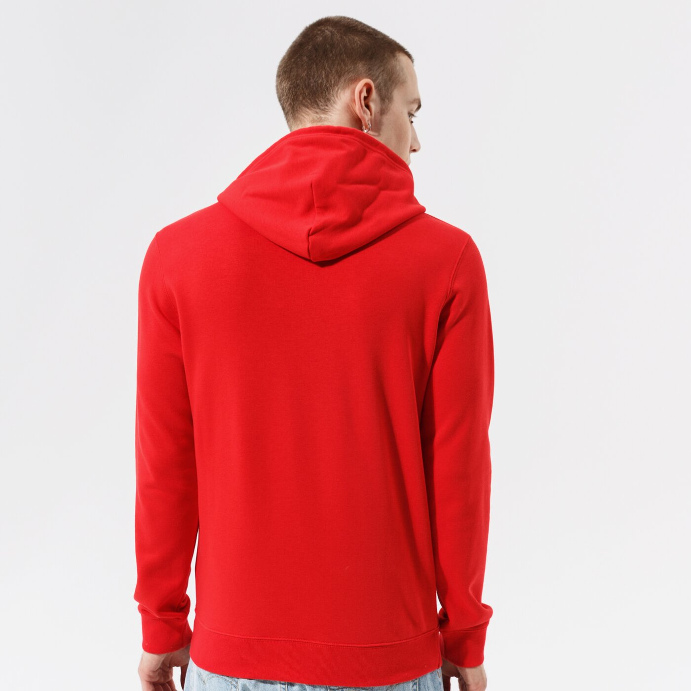 Мъжки суичър CHAMPION СУИТЧЪР С КАЧУЛКА HOODED SWEATSHIRT 214138rs046 цвят червен