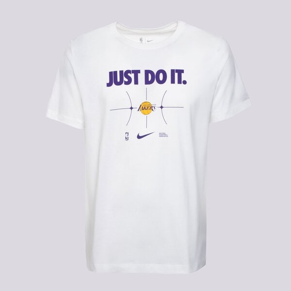 Мъжка тениска NIKE ТЕНИСКА LAL M NK ES NBA JDI SS TEE fq6282-100 цвят бял