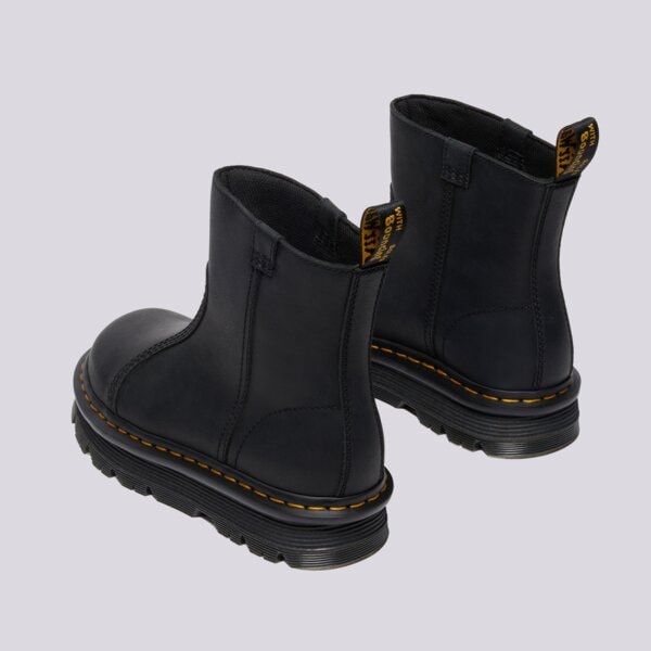 Дамски боти DR.MARTENS ZEBZAG RIGGER BOOT WARM LINED 42662001 цвят черен