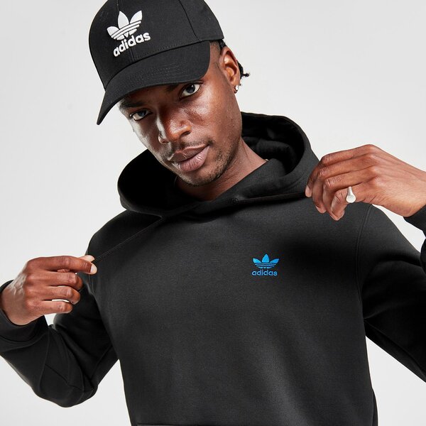 Мъжки суичър ADIDAS СУИТЧЪР С КАЧУЛКА ESSENTIAL HOODY SWEATHIRT is2246 цвят черен