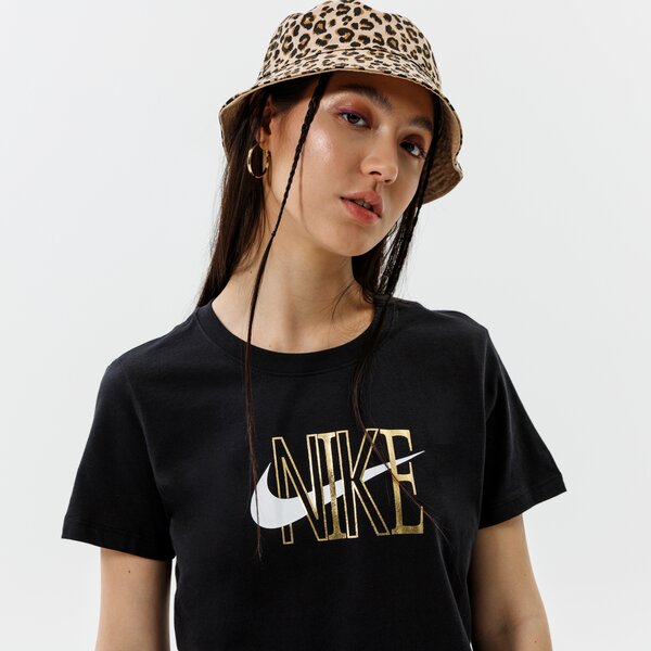 Дамска тениска NIKE ТЕНИСКА W NSW TEE SHINE dm2809-010 цвят черен