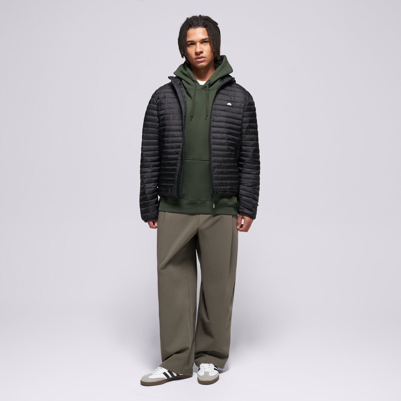 Мъжки суичър VANS СУИТЧЪР С КАЧУЛКА LEFT CHEST II LOOSE PO vn000p21emu1 цвят зелен