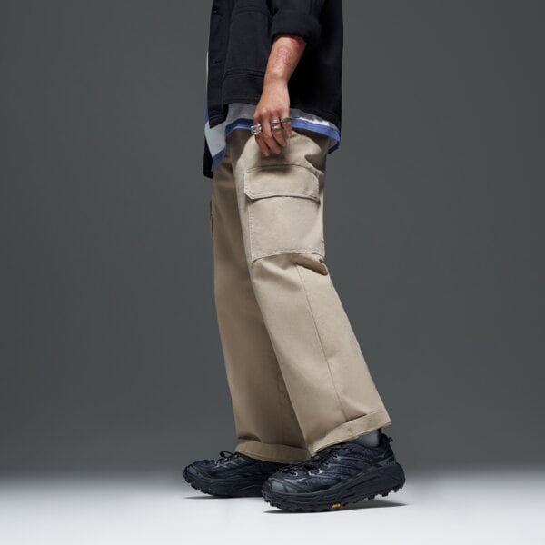 Мъжки маратонки за бягане HOKA MAFATE THREE2 WORDMARK 1175490bckt цвят черен