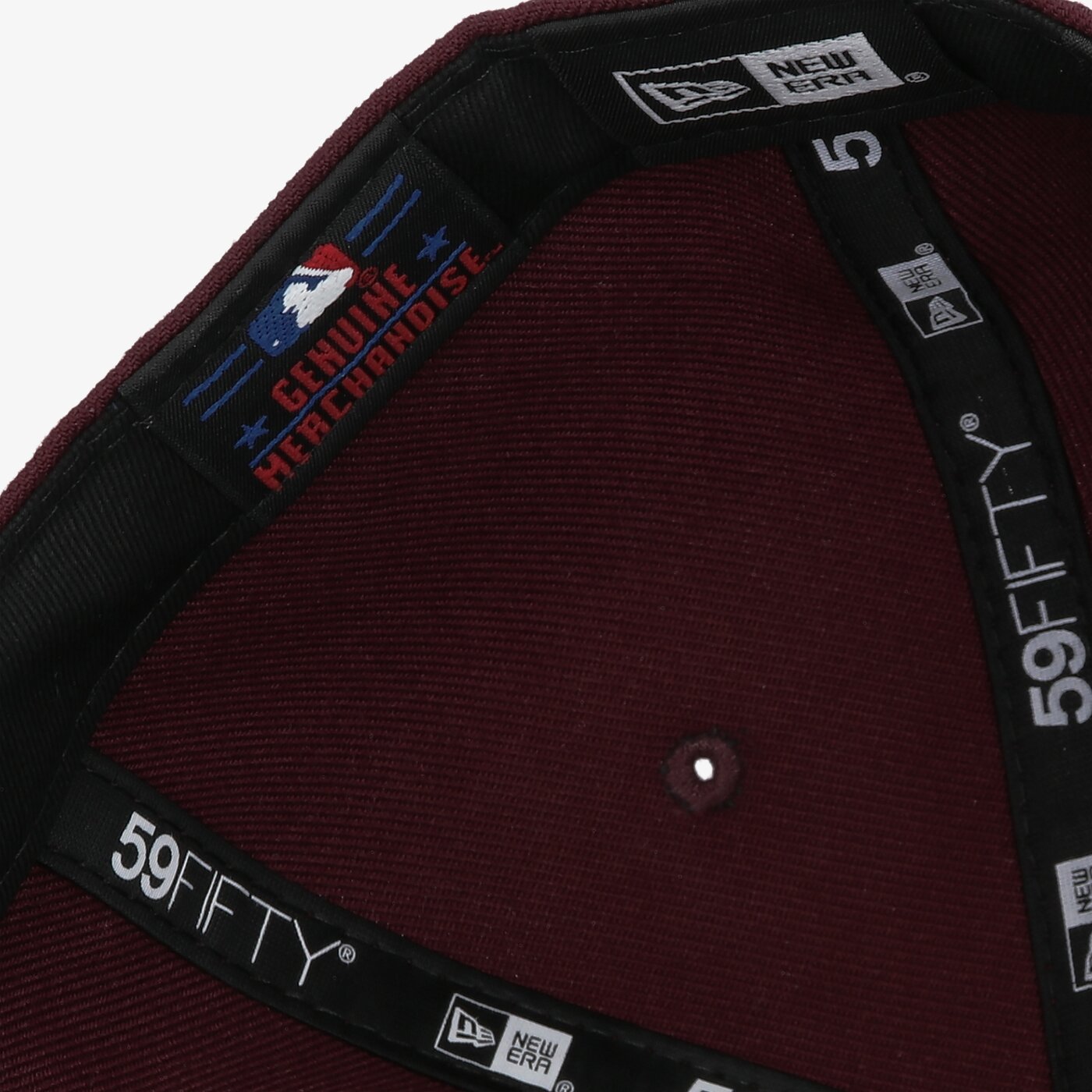 Мъжка шапка с козирка NEW ERA ШАПКА ESSENTIAL 59FIFTY DETROIT TIGERS DETROIT TIGER 12285502 цвят бордо