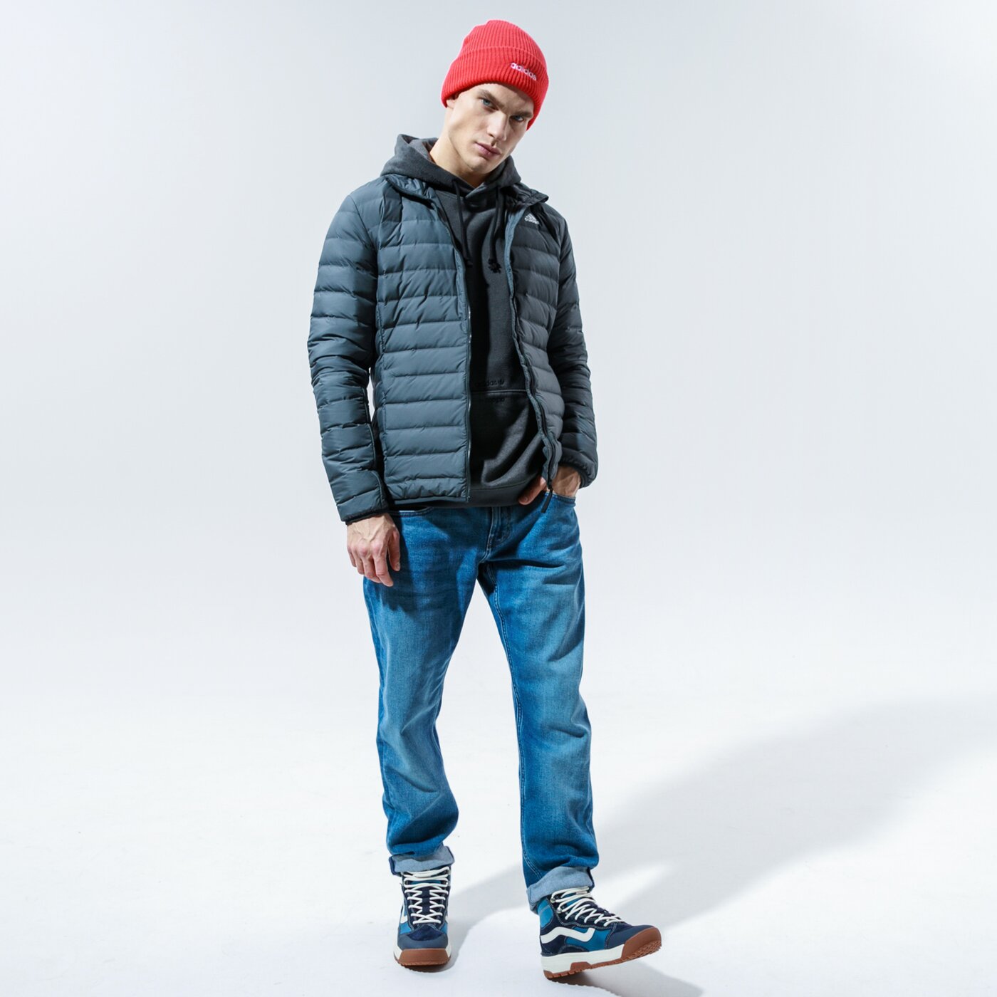 Мъжки суичър ADIDAS СУИТЧЪР С КАЧУЛКА W HOODY gd9323 цвят черен