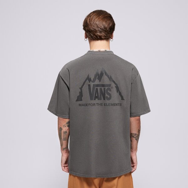 Мъжка тениска VANS ТЕНИСКА MTE CRESTLINE SS TEE vn000jqpblk1 цвят черен