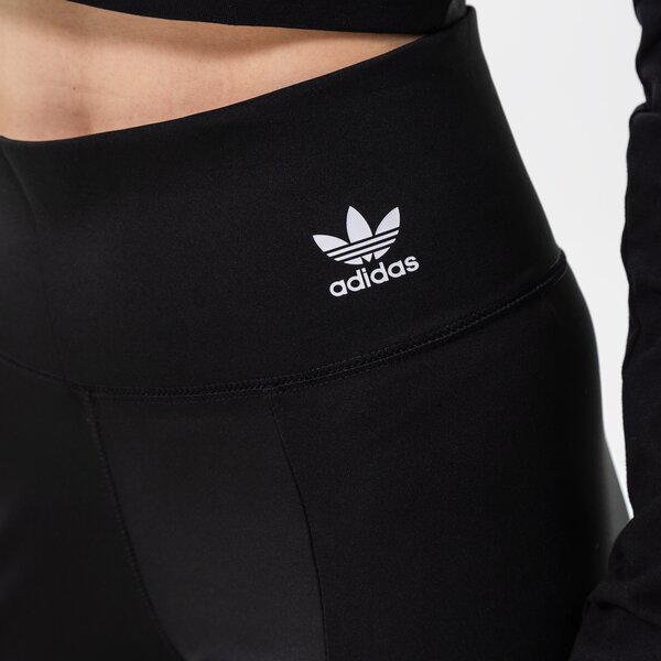 Дамски панталони ADIDAS ПАНТАЛОНИ OPEN HEM TIGHTS hc1972 цвят черен